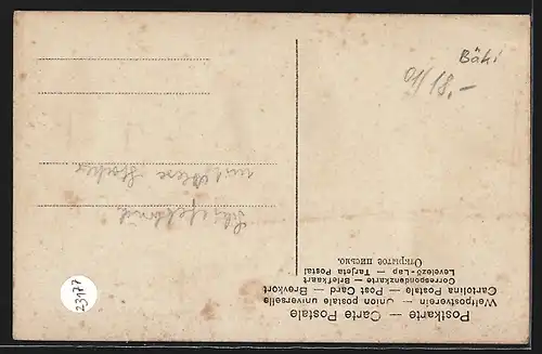 AK Arbeiter in einem Steinbruch