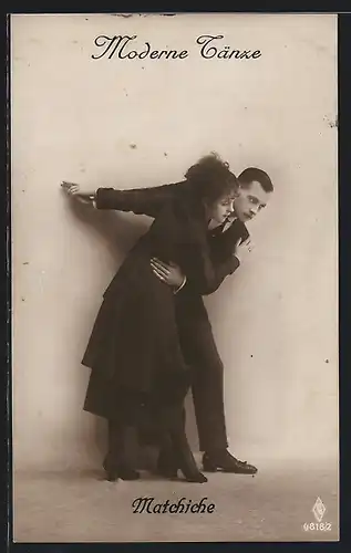 AK Moderne Tänze, Matschische, Paar beim Tanzen