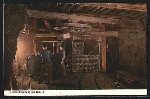 AK Kohlenbeförderung am Gehenk