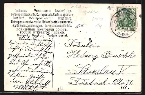 AK Kohlenbeförderung am Gehenk