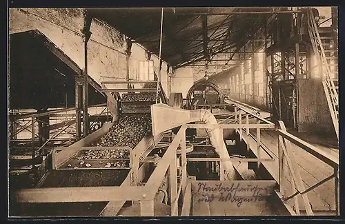 AK Separation mit Staubsauger und Wagenkipper