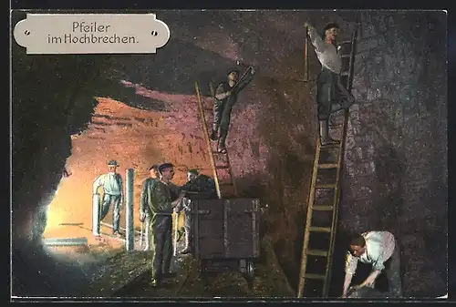 AK Pfeiler im Hochbrechen, Kohlebergwerk