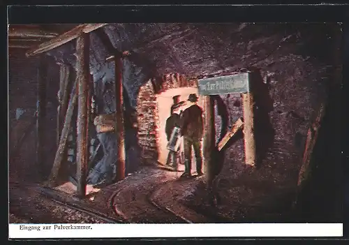 AK Eingang zur Pulverkammer, Mine, Stollen, Bergbau
