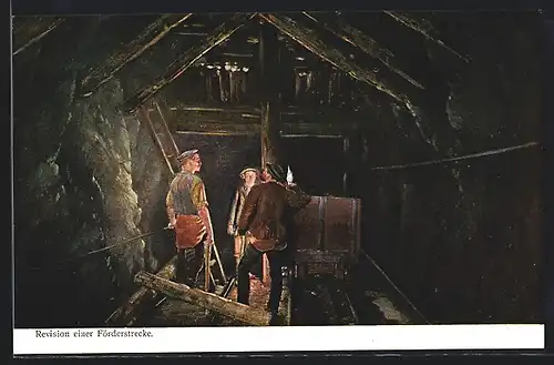 AK Revision einer Förderstrecke, Kohlebergwerk
