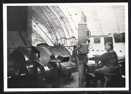 AK Im Steinkohlebergwerk, Trommelfördermaschine