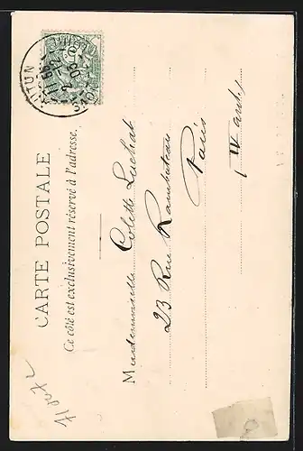 AK Burgund / Bourgogne, Fileuse Morvandelle