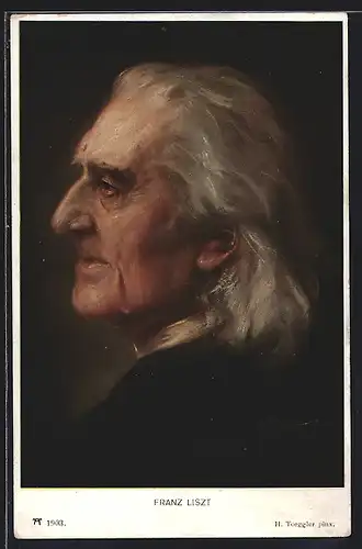 AK Portrait Franz Liszt