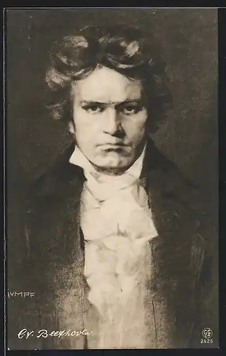 AK Komponist L. v. Beethoven im Portrait