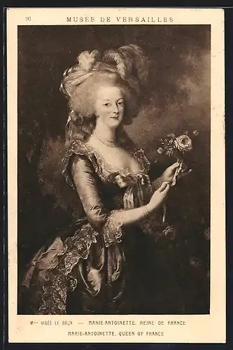 AK Portrait de Marie-Antoinette