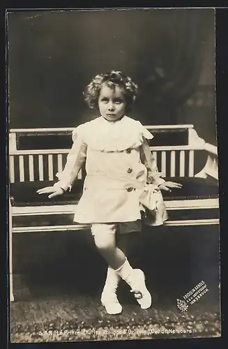 AK S. A. R. Le Prince Charles Philippe d`Orléans, Duc de Nemours