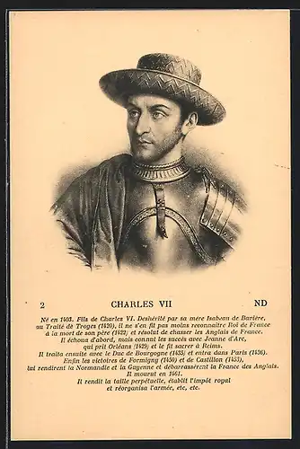 AK Charles VII, Fils de CHarles VI