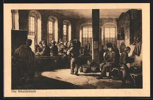 AK Die Scheidebank, Bergbau