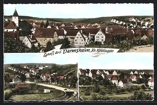 AK Darmsheim, Ortsansichten