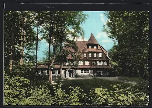 AK Dransfeld, Berggasthaus Auf dem hohen Hagen