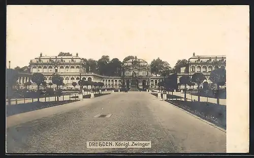 AK Dresden, Königlicher Zwinger