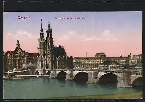 AK Dresden, Friedrich August-Brücke