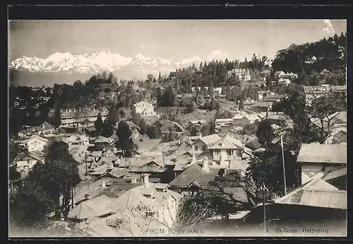 AK Darjeeling, Panorama from Ruby Hall