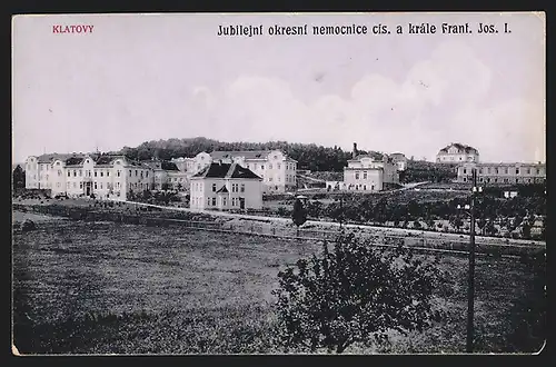 AK Klatovy, Jubilejní okresní nemocnice cís. a krále Frant. Jos. I.