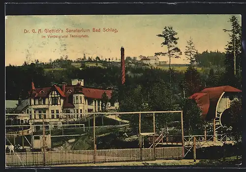 AK Bad Schlag, Dr. G. A. Glettler`s Sanatorium