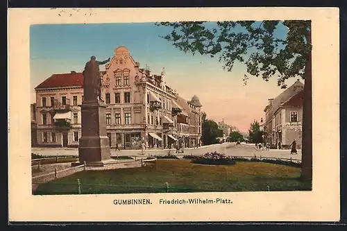 AK Gumbinnen, Friedrich-Wilhelm-Platz