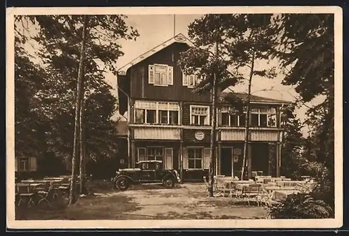 AK Bad Gottleuba, Städt. Berghotel Augustusberg