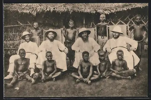 AK Kameruner Mission der Priester vom Herzen Jesu, Missionspersonal von Ossing