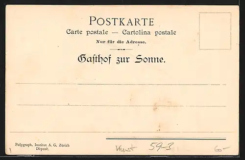 AK Die Sonne scheint für alle Leut`