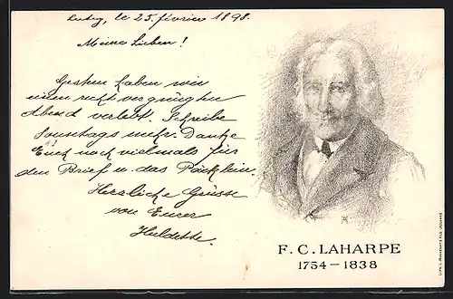 AK F. C. Laharpe, Schweizer Politiker
