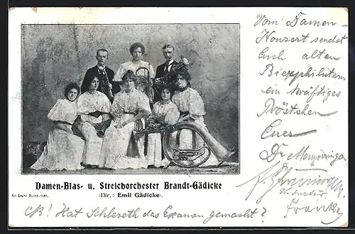AK Damen-Blas- und Streichorchester Brandt-Gädicke