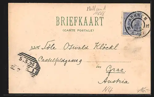 Lithographie Arnhem, Hemelsche Berg, Oosterbeek, Oorsprong