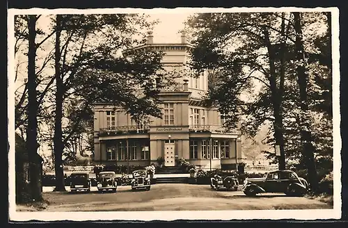 AK Krefeld-Linn, Gasthof Greiffenhorst Richard Schippers