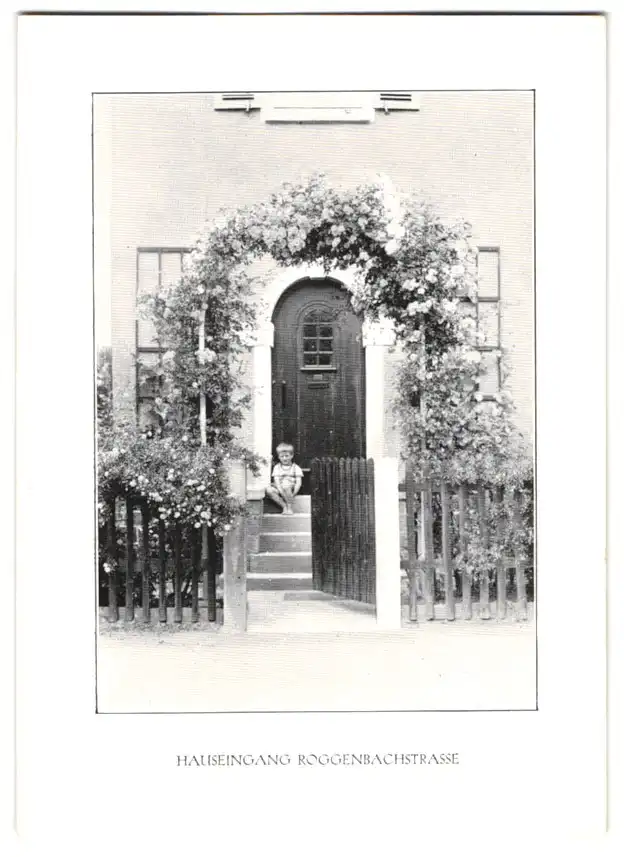 Fotoalbum mit 15 Lichtdrucken, Ansicht Karlsruhe, Hardtwald-Siedlung, Friedrich-Wolff-Str., Hindenburgstr., Waldring 13