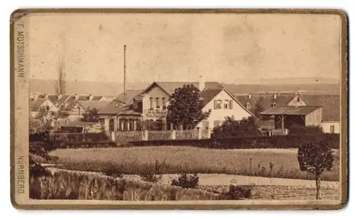 Fotografie F. Matschmann, Nürnberg, Ansicht Nürnberg, Papier - und Pappen-Fabrik Böhmländer