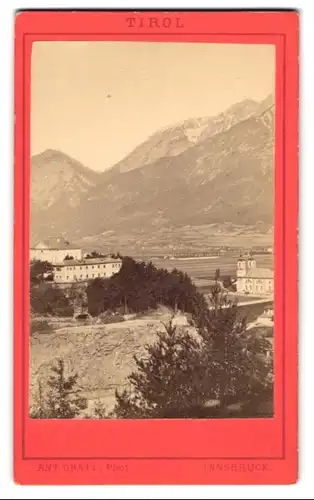 Fotografie Anton Gratl, Innsbruck, Ansicht Innsbruck, Partie am Berg Isel