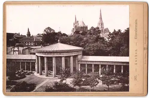 Fotografie Ernst Roepke, Wiesbaden, Ansicht Aachen, Elisenbrunnen