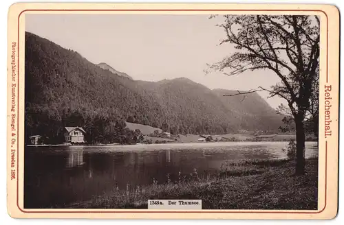 Fotografie Stengel & Co., Dresden, Ansicht Reichenhall, Blick über den Thumsee