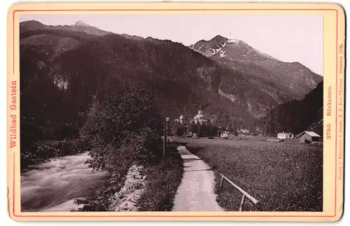 Fotografie Römmler & Jonas, Dresden, Ansicht Wildbad Gastein, Partie am Böckstein