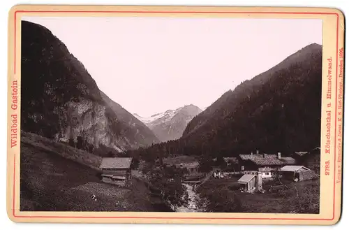 Fotografie Römmler & Jonas, Dresden, Ansicht Wildbad Gastein, Kötschachthal & Himmelwand