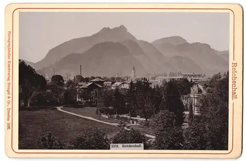 Fotografie Stengel & Co., Dresden, Ansicht Reichenhall, Blick über den Ort