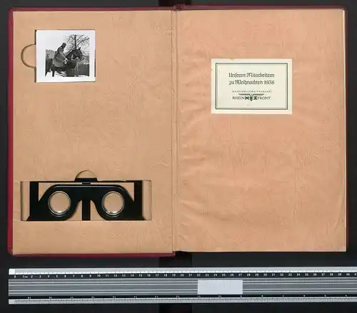 Raumbildalbum 100 Raumbildaufnahmen, Grossdeutschlands Wiedergeburt, Weltgeschichtliche Stunden an der Donau, H. Hoffmann