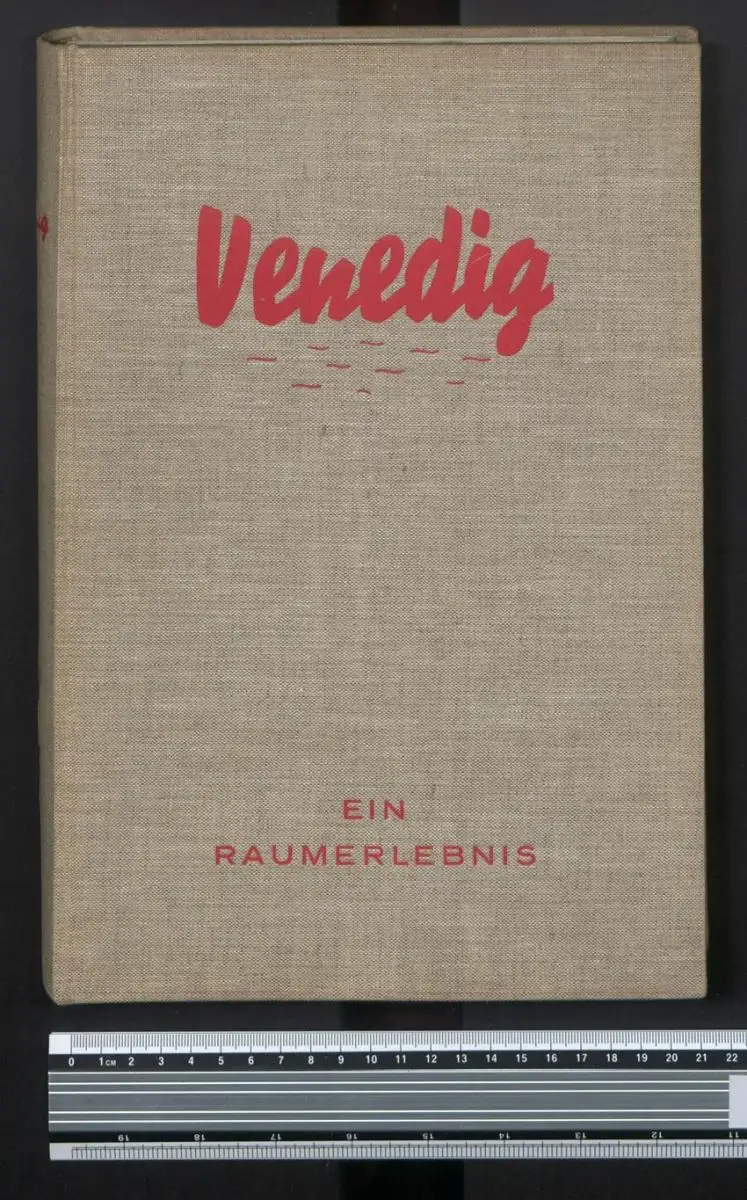 Raumbildalbum mit 60 Raumbildaufnahmen, Ansicht Venedig, 1935, Berlag Otto Schönstein, Grossformat 21 x 30cm 5