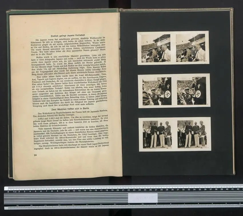 Raumbildalbum mit 60 Raumbildaufnahmen, Ansicht Venedig, 1935, Berlag Otto Schönstein, Grossformat 21 x 30cm 7