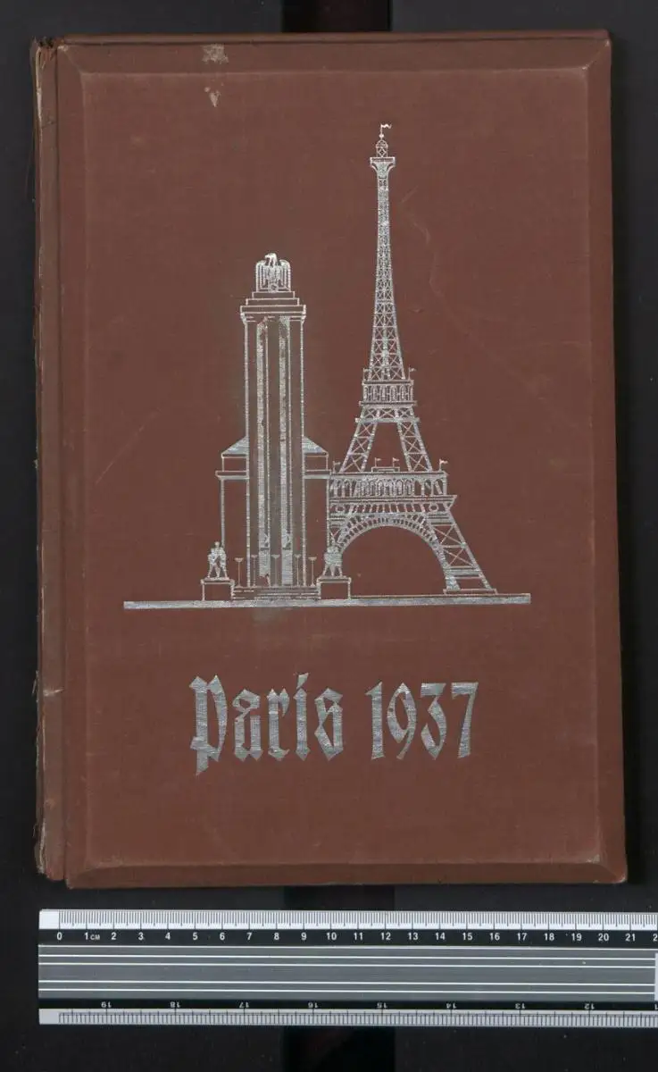 Raumbildalbum 100 Raumbildaufnahmen, Die Weltausstellung Paris 1937, Raumbildbetrachter, Grossformat 20 x 30cm 2