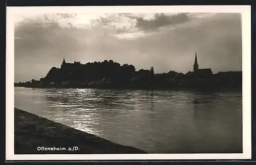 AK Ottensheim, Partie an der Donau