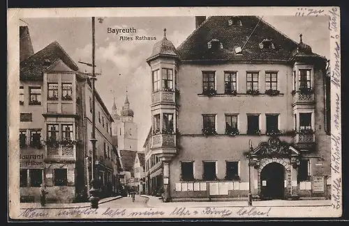 AK Bayreuth, Altes Rathaus