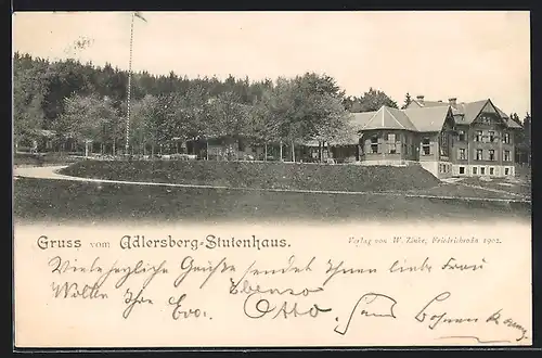 AK Suhl, Blick auf das Adlersberger Stutenhaus