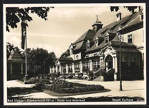 AK Bad Steben i. Frankenwald, Staatliches Kurhaus