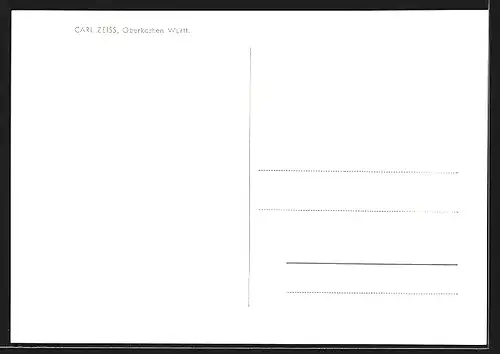 AK Oberkochen /Württ., Carl Zeiss-Werke