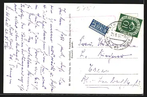 AK Hildfeld (Hochsauerland), Ortsansicht im Waldpanorama