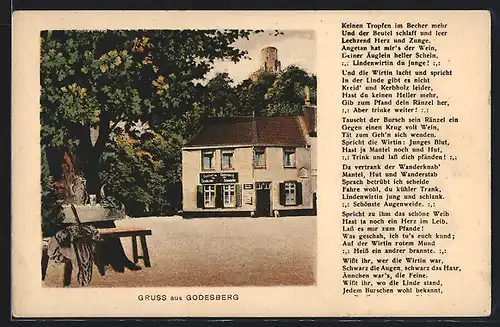 AK Bad Godesberg, Gasthaus zum Godesberg